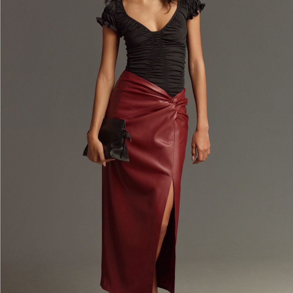 XS Anthropologie Ruched Mini Romper (NWT